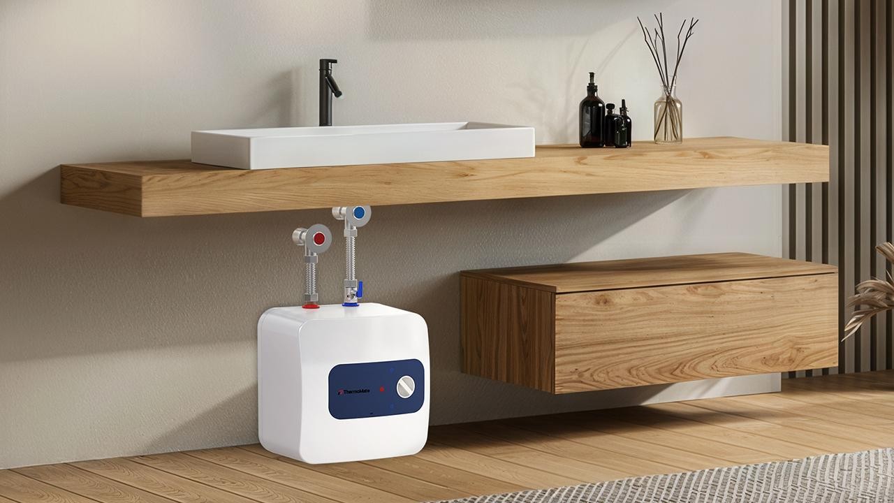 ThermoMate Speicher Wassererhitzer 15L Untertischgerät 2000W mit Stecker