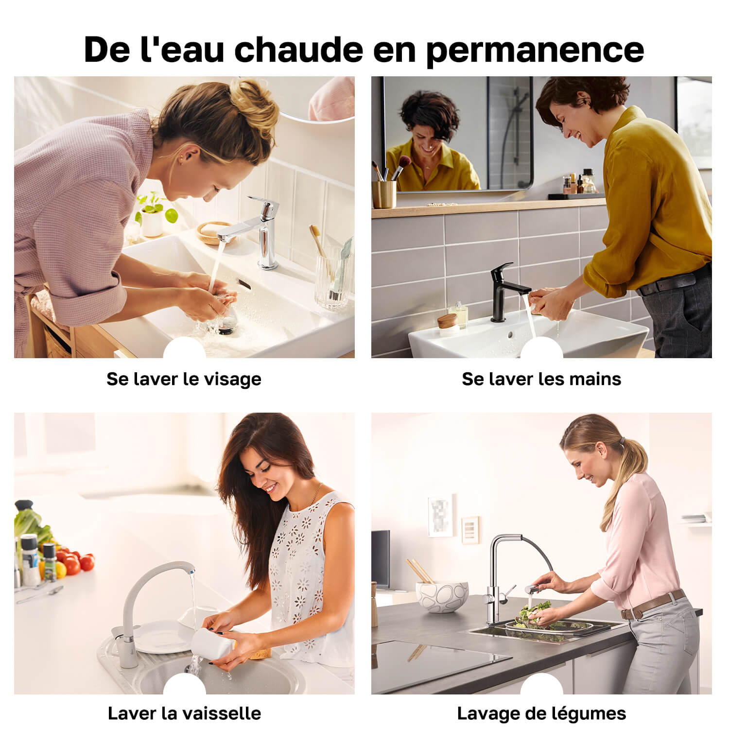 De l'eau chaude en permanence