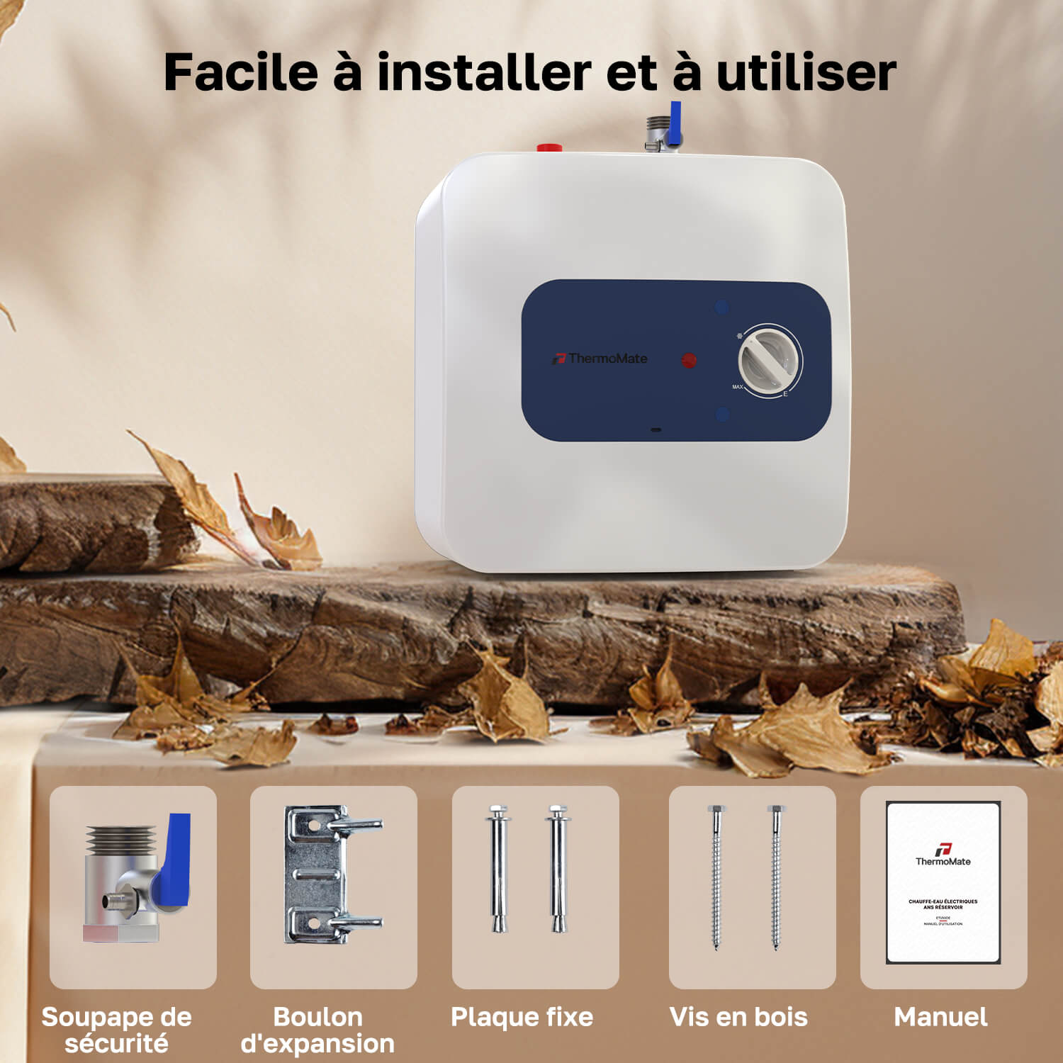 Facile a installer et à utiliser