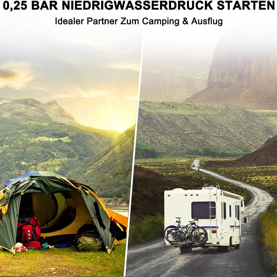 Chauffe-eau à gaz sans réservoir au gaz propane 5L - 37 mbar