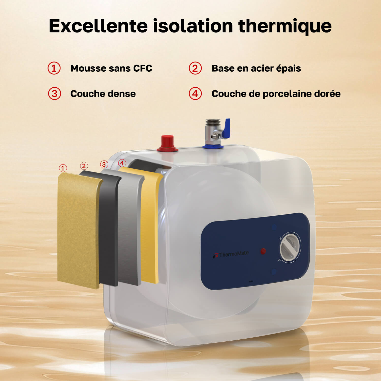 Excellente isolation thermique