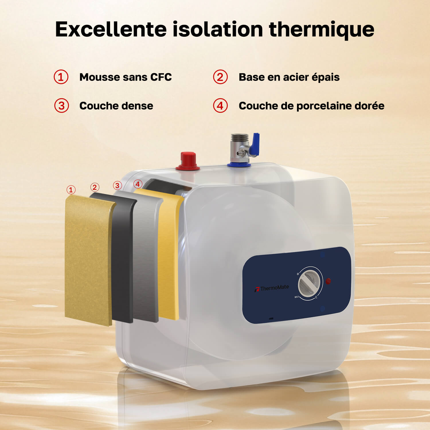 Excellente isolation thermique