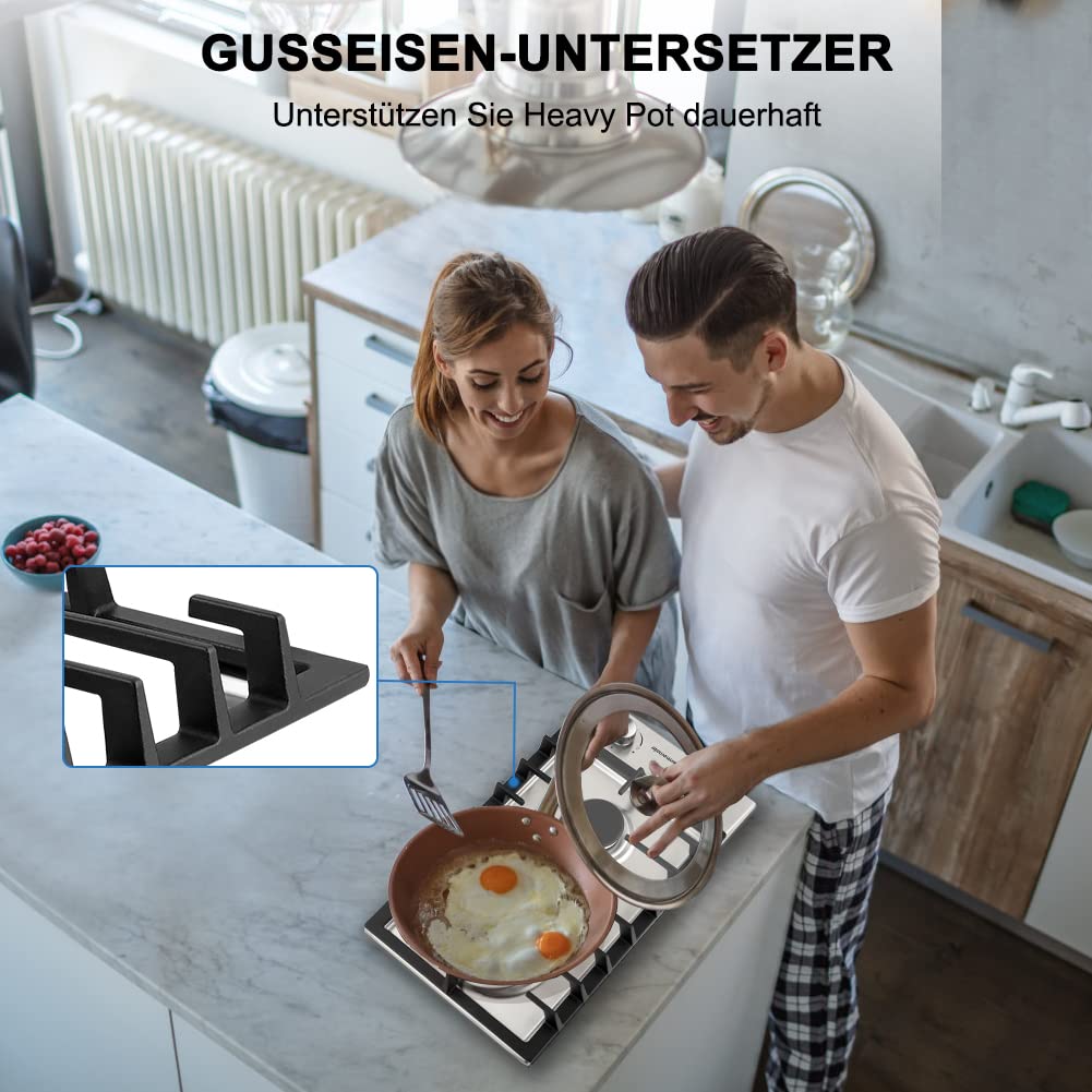 GUSSEISEN-UNTERSETZER Unterstützen Sie Heavy Pot dauerhaft | Thermomate