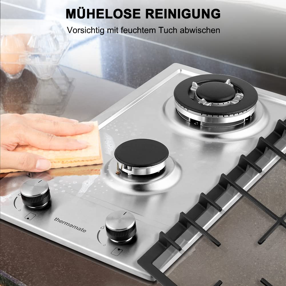 MUHELOSE REINIGUNG Vorsichtig mit feuchtem Tuch abwischen | Thermomate