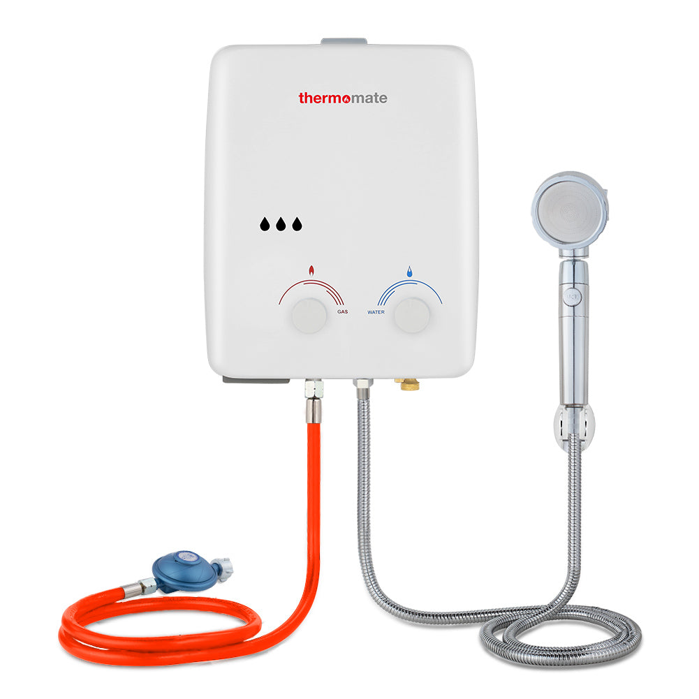 5L Propangas Tankless Gasdurchlauferhitzer – 50 mbar