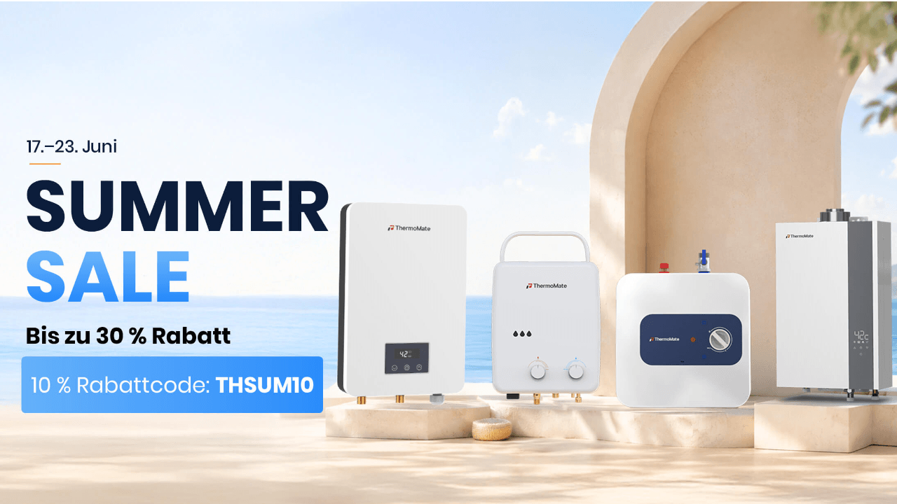 Schluss mit Temperaturschwankungen! Ihr ThermoMate-Guide: So finden Sie das perfekte Warmwasserbereiter