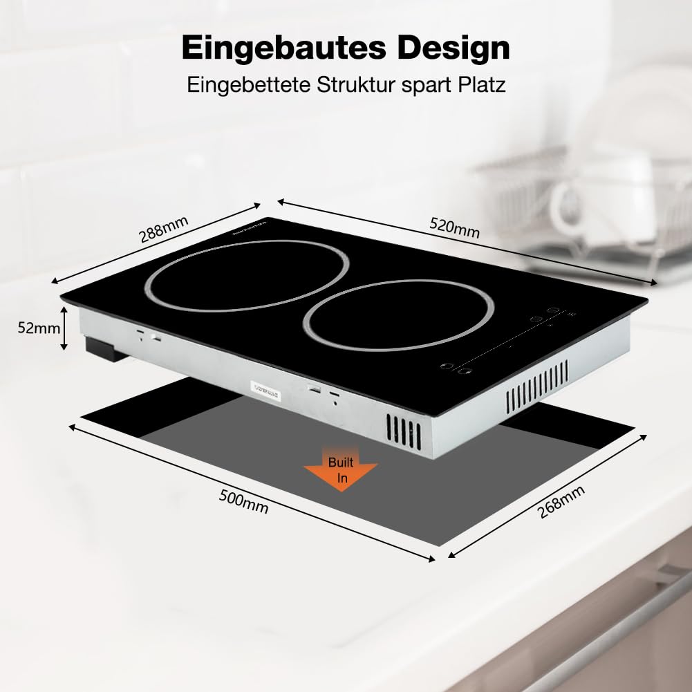 Eingebautes Design Eingebettete Struktur spart Platz | Thermomate