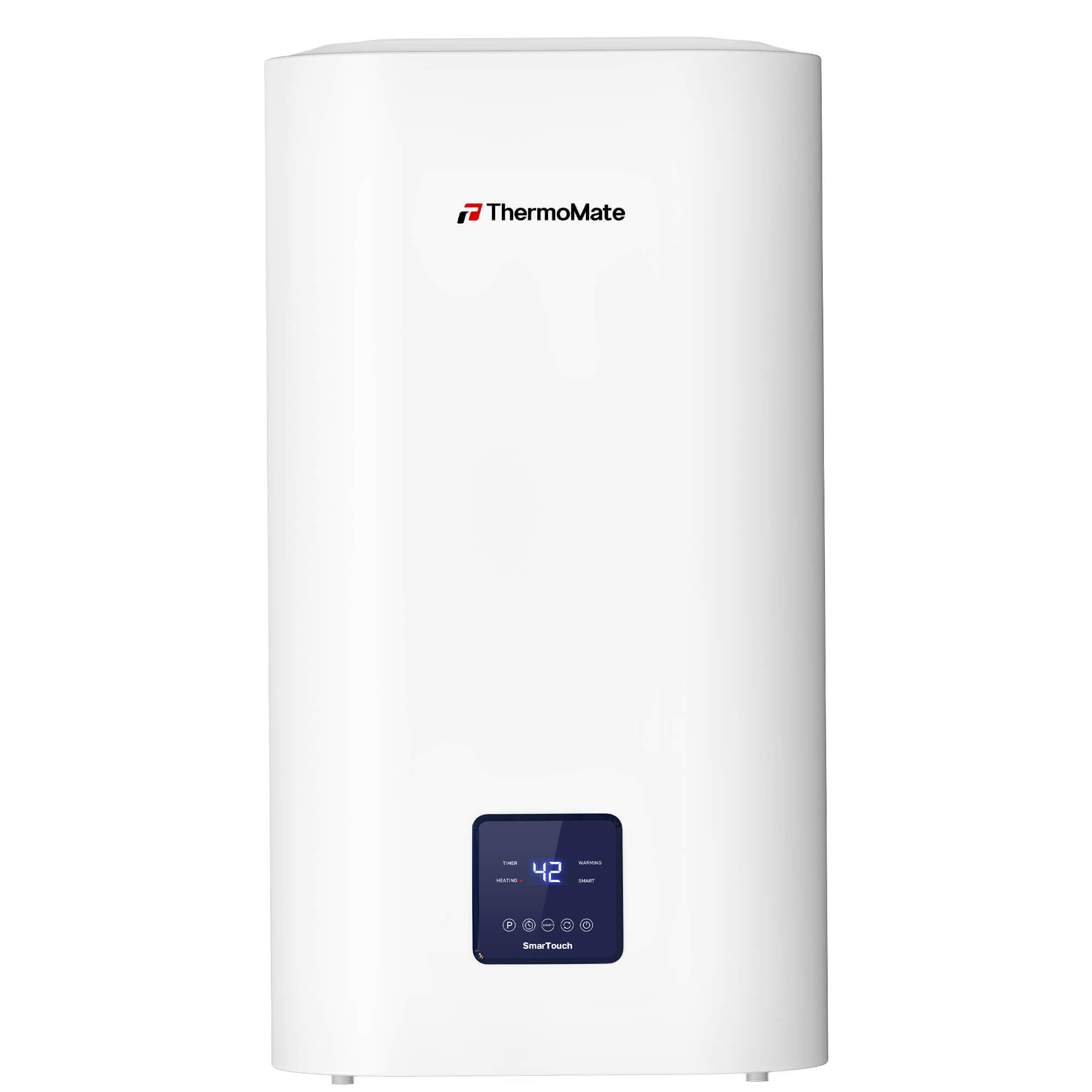 ThermoMate 50L Elektro-Warmwasserspeicher 2000W mit SmartTouch-Display in Weiß
